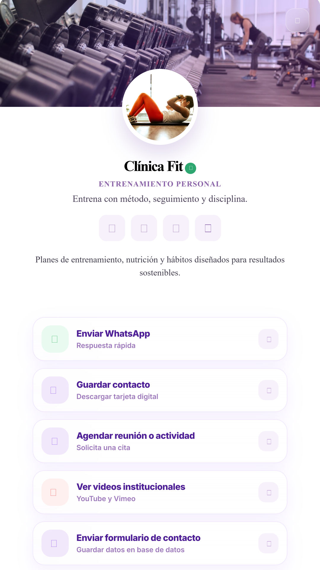 Plantilla BioLink